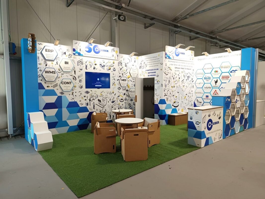 allestimento personalizzato stand