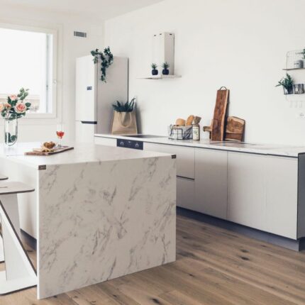 cucina in cartone per home staging Clarea