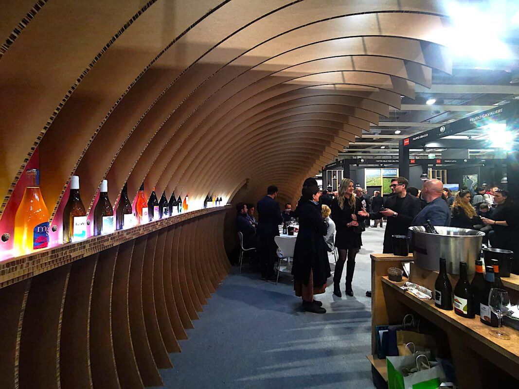 stand per fiere in cartone