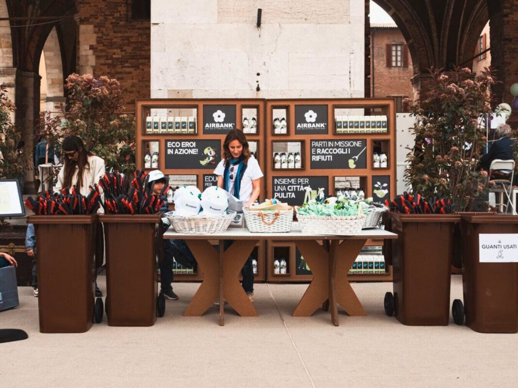 Arredi in cartone per eventi: NaturDesign