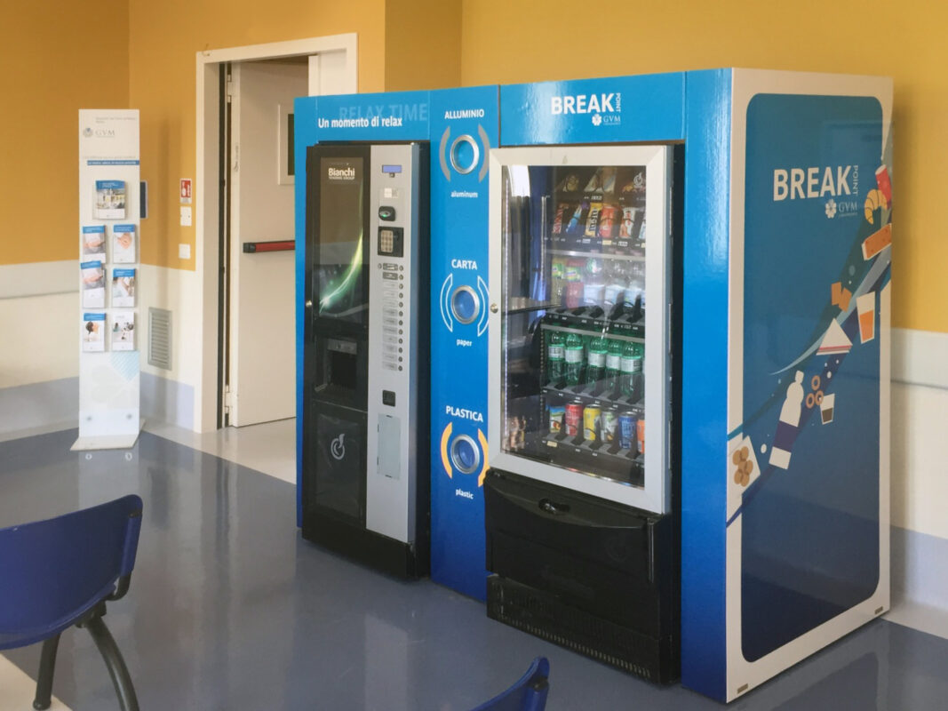 rivestimetno in cartone epr distributore automatico- NaturDesign